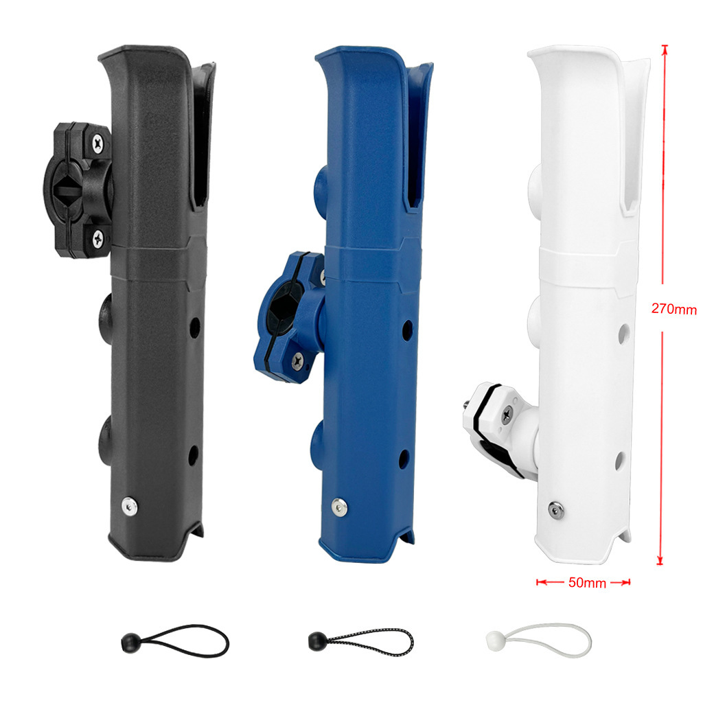 Fishing Kayak Crate - Verstelbare draaibare draagbare plastic hengelhouder rekbeugel