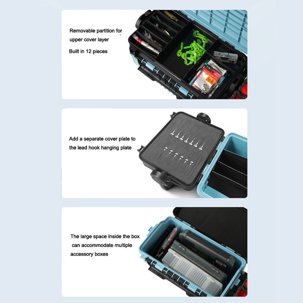 Multifunctionele draagbare vis - Fishing Kayak Crate recensie en prijs