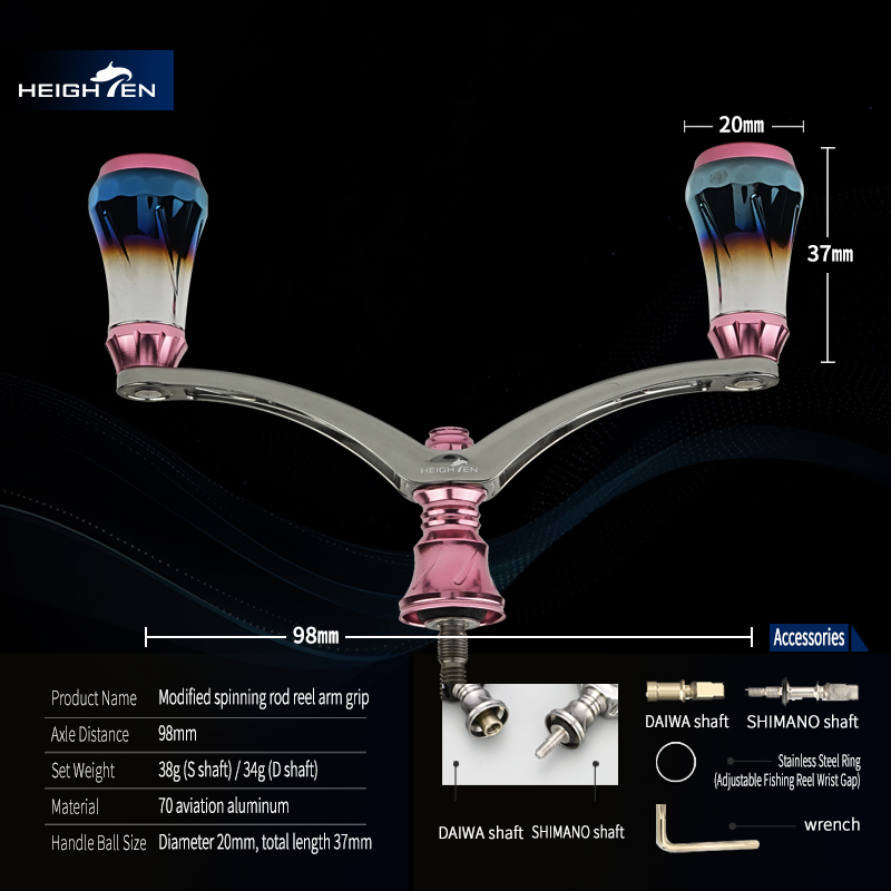 Draaiende Reel Handvat 98mm vo - Shimano Reel Stradic recensie en prijs