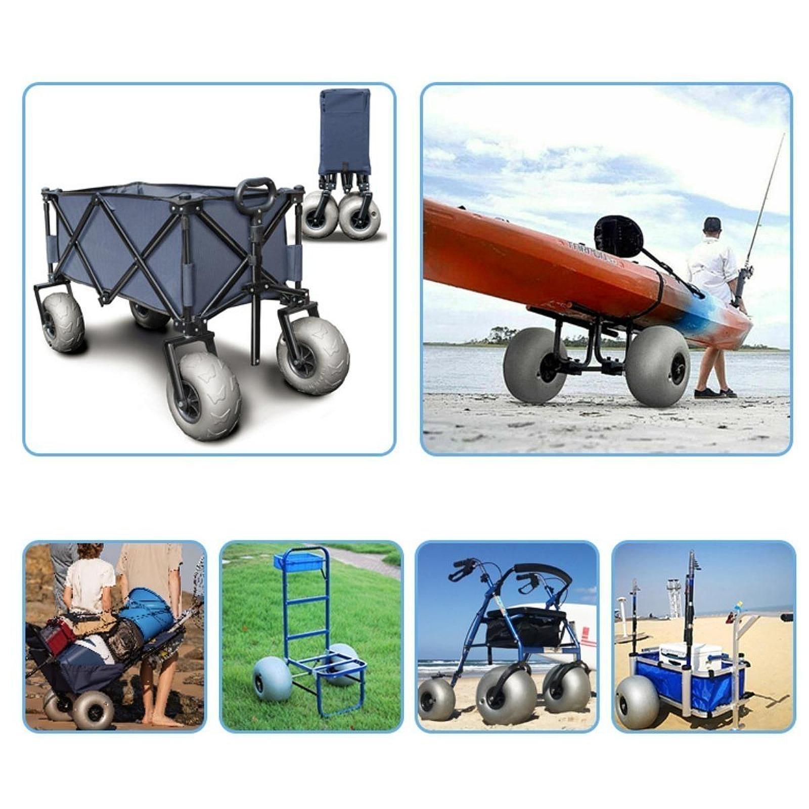 Strandkar met zandwielen, 16 i - Fishing Kayak Cart recensie en prijs