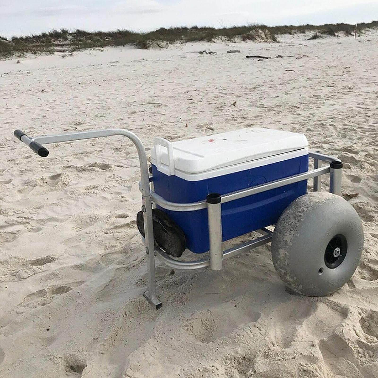 Strandkar met zandwielen, 16 i - Fishing Kayak Cart recensie en prijs